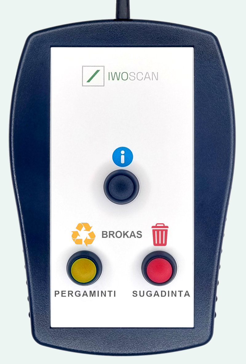 Iwoscan faktinio broko registravimas